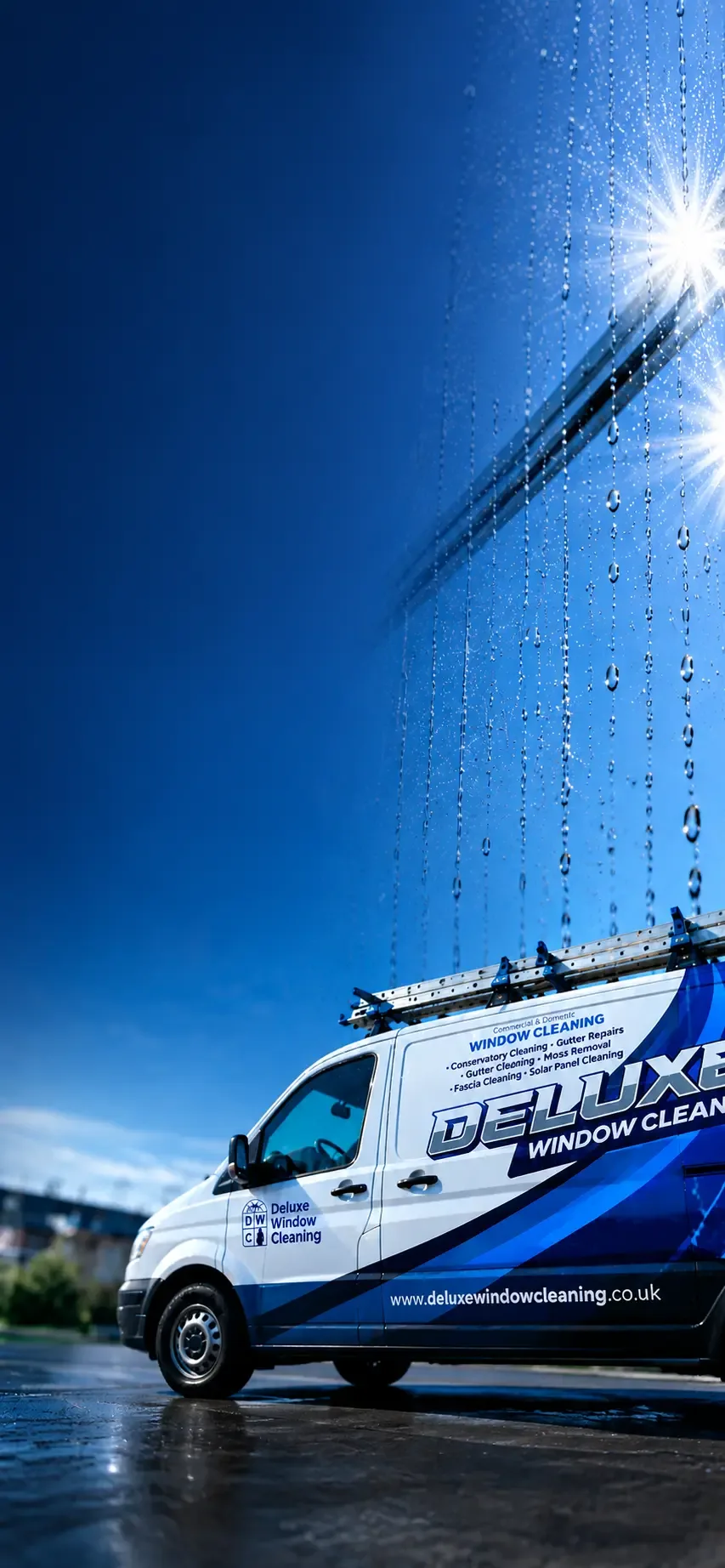 Deluxe Window Cleaning — premium UK window cleaning service